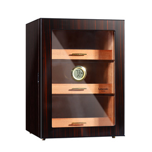 humidor cabinet electrical temperature control dry wood cigar accessories humidor display storage cabinet