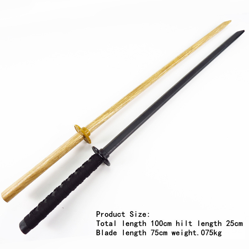 cosplay kendo equipment anime samurai wooden training bokken katana sword