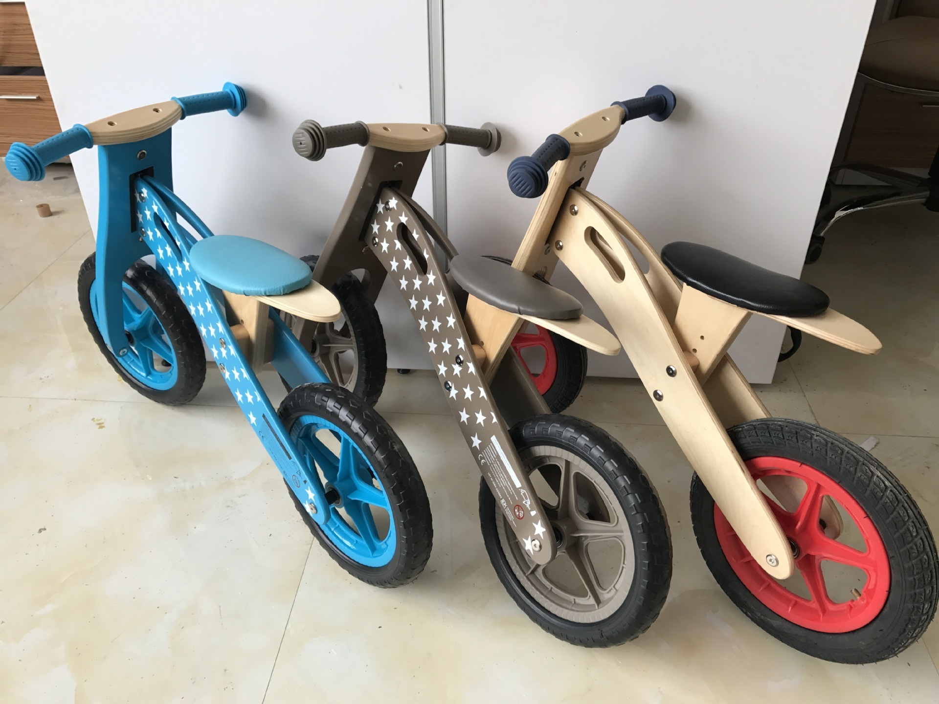 kids wooden balance training bike kids push toy wood running bike balance no pedal