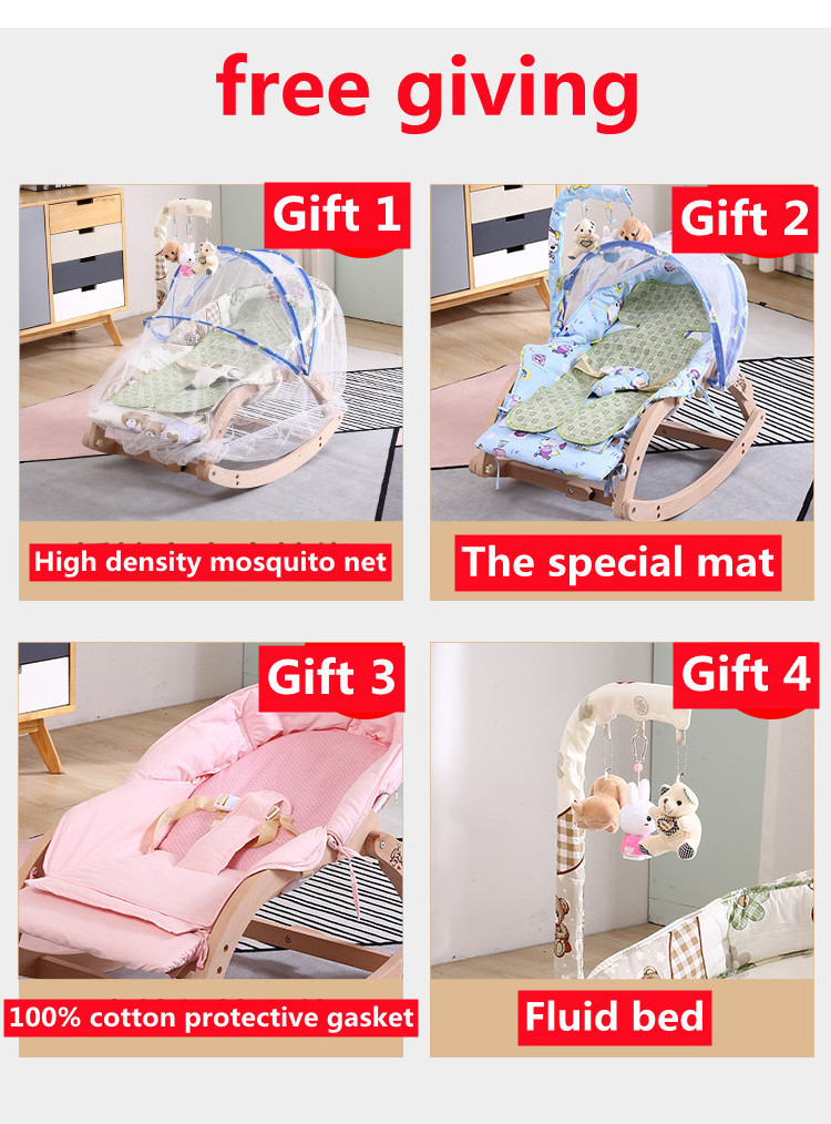 kids children nursery room bedroom furniture balance folding wooden baby bouncer rocker rocking lounge recliner chair