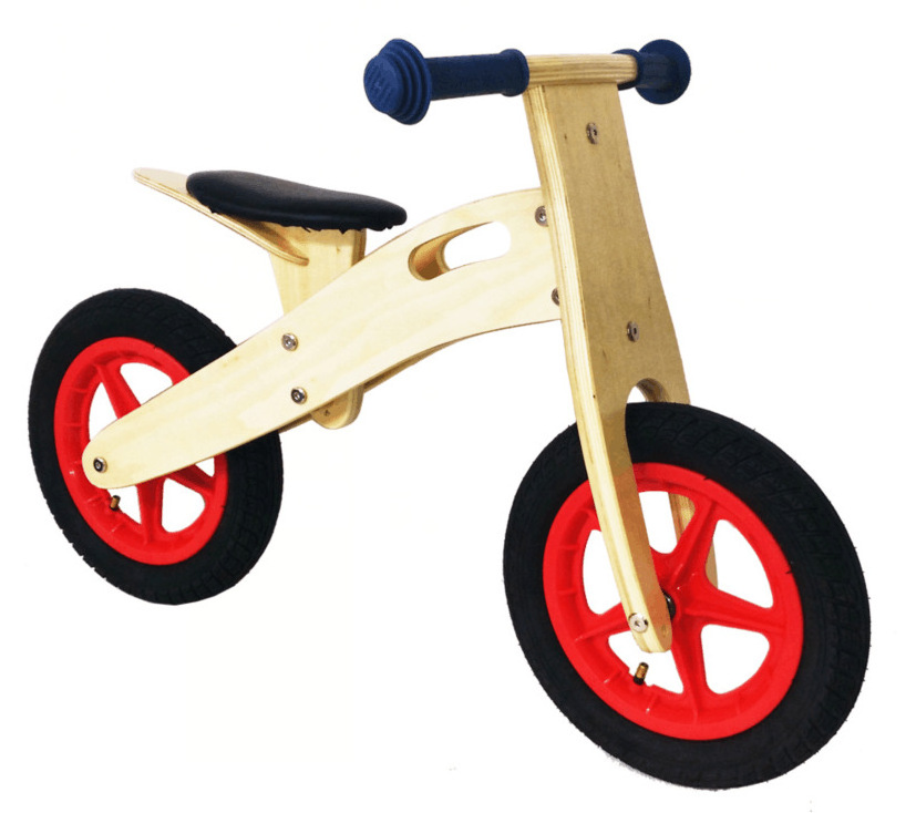 kids wooden balance training bike kids push toy wood running bike balance no pedal