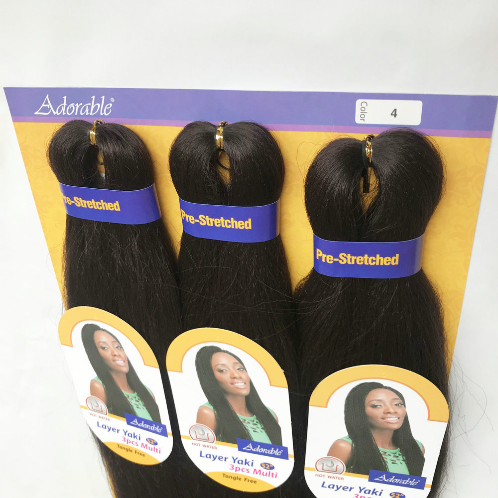 Yaki Braiding Hair Hot Selling 100%  Pre-Stretched Wholesale EZ Braid