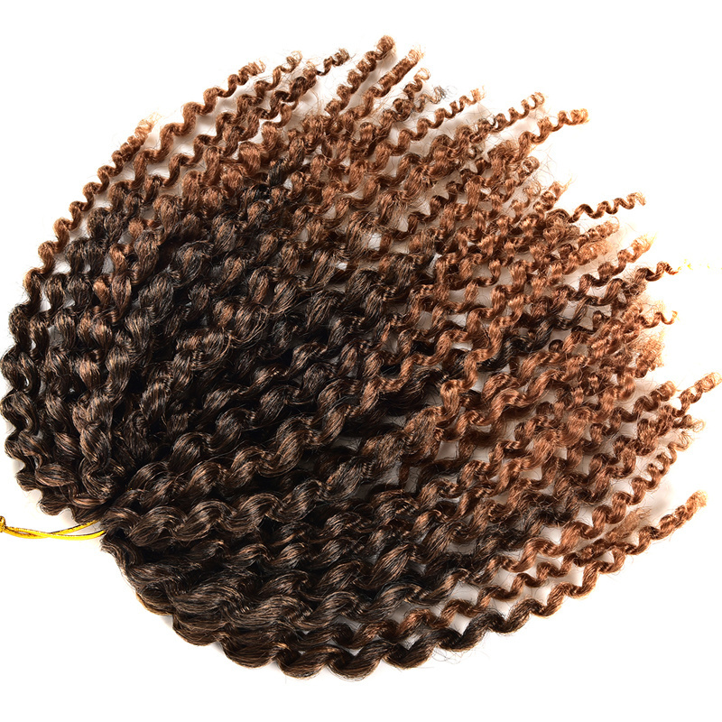 Cheap Wholesale Spring Curl Synthetic Crochet Braiding Hair,Nubian Twist Braid Hair