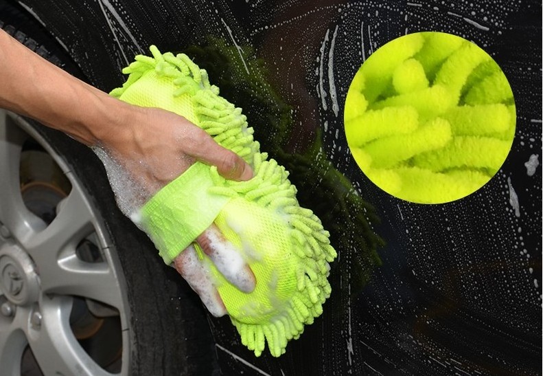 Chenille Microfiber Car Washing Sponge for Wholesale