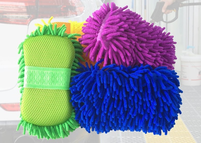 Chenille Microfiber Car Washing Sponge for Wholesale