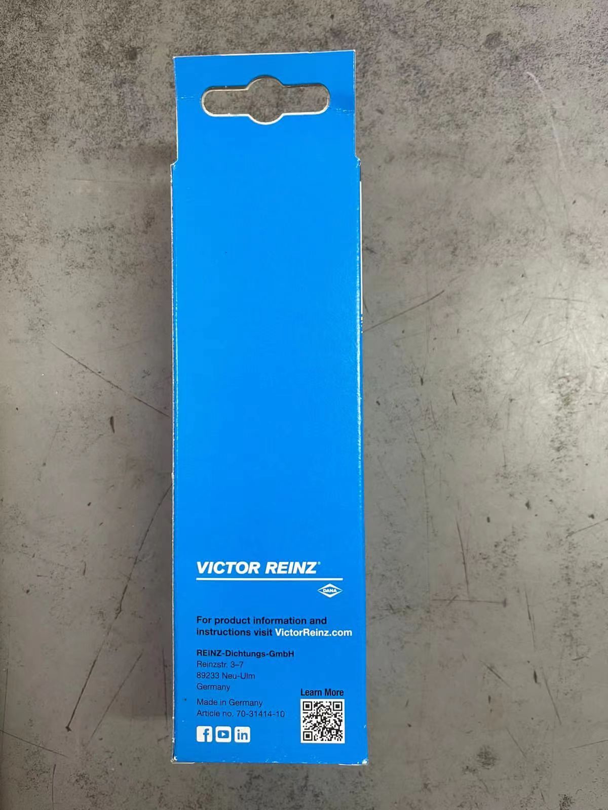 71-38757-00 Victor Reinz +320 Gasket Silicone Sealant Car Engine Gasket Black dark grey Silicone Sealant