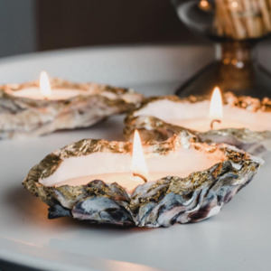 Oyster shell candle soy wax scented candle gift box home decoration scented candles private label velas