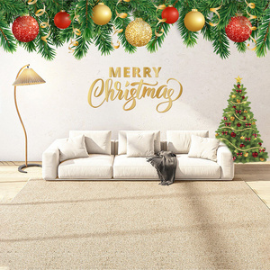 Yiyao 2023 Merry Christmas tree self-adhesive removable wall sticker