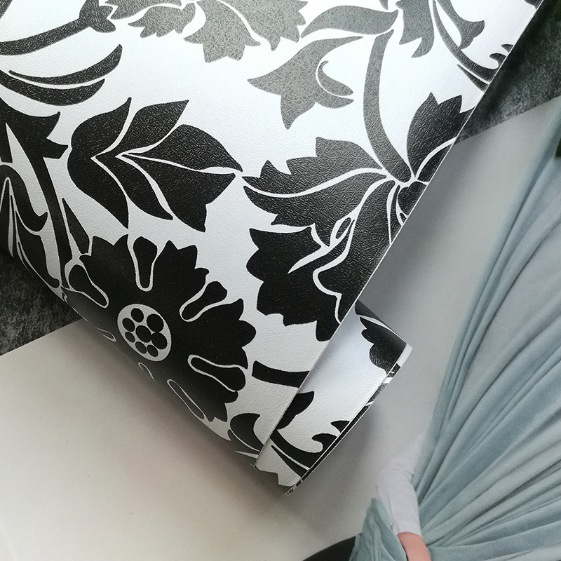 YIYAO Peel and Stick Wallpaper Decorative Contact Paper Black White Checkered Self Adhesive Shelf Liner Paper Roll