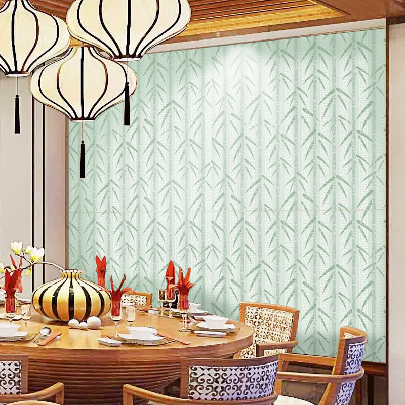 YIYAO Self Adhesive Vinyl Bamboo Contact Wallpaper for Walls Kitchen Backsplash Bathroom Cabinets Shelves