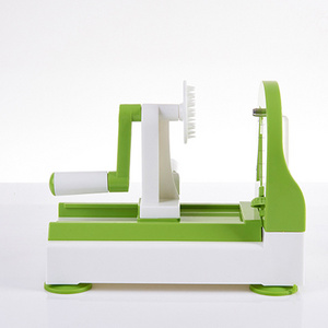 vegetable chopper - spiralizer vegetable slicer Hand crank type 5 in 1 vegetable chopper