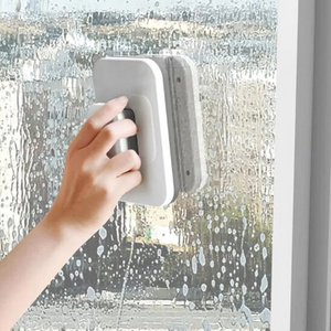 Household High-rise Buildings Windows Wiper Glass Cleaning Brushes Magnetic Double-sided Window Cleaner Glass Wiper