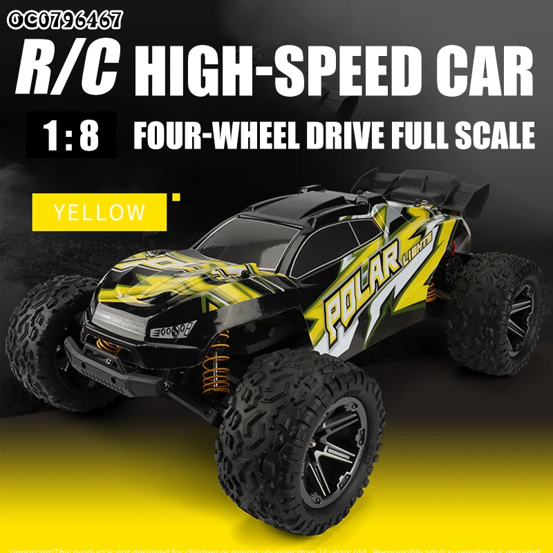 Factory Direct Sale 2.4G hobby grade monster rc car 1/8 scale big tires rock crawler truck RC car 4x4 high speed