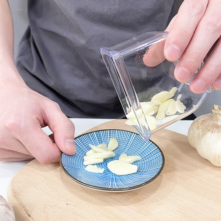 Detachable Garlic Cutter Kitchen Tools Stainless Steel Garlic Ccutter Garlic Slices