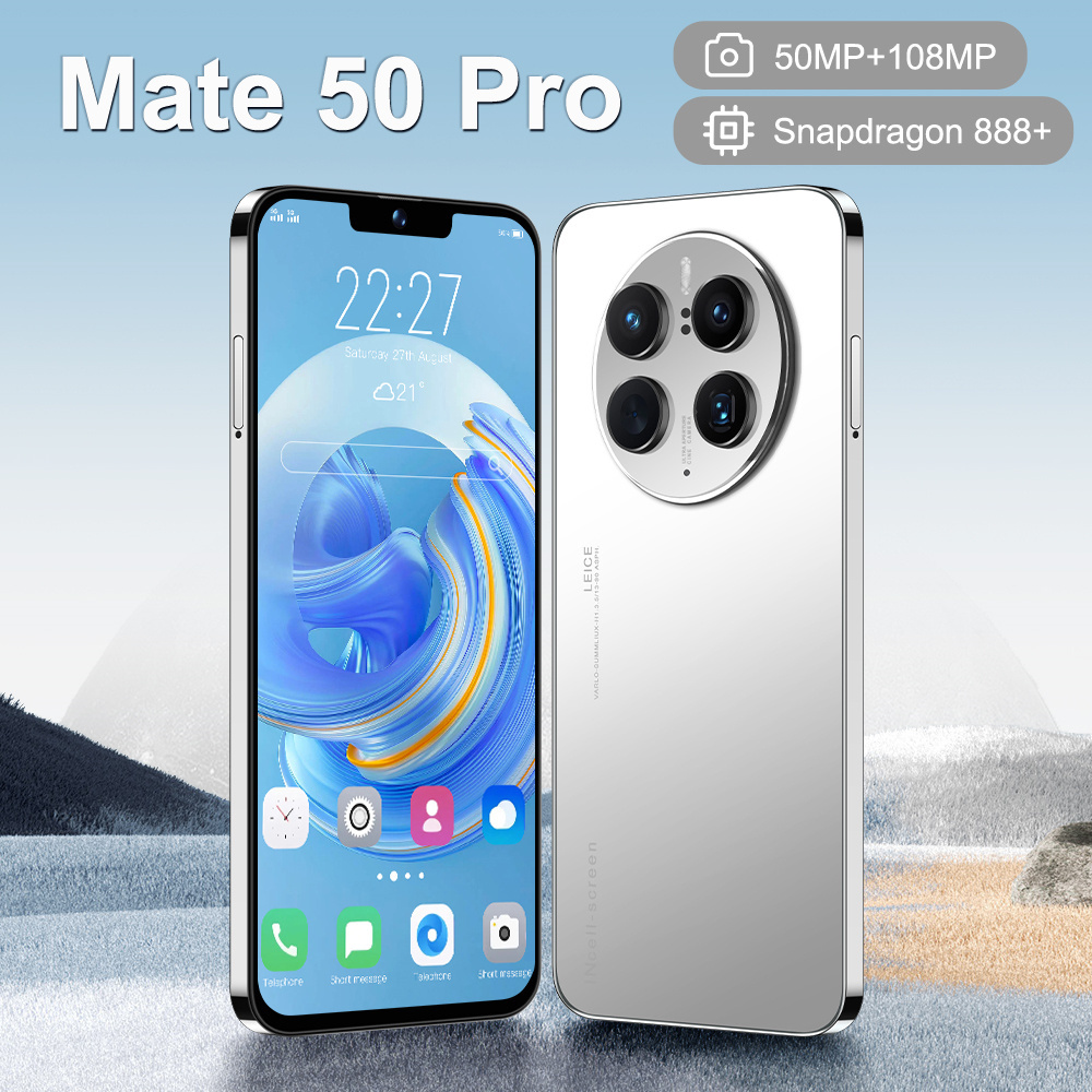 New Original Mt 50 PRO Smartphone 7.3Inch Full Screen Mobile Phones Face ID 512GB Cell Phone Global Version 4G 5G Phone  7800mAh