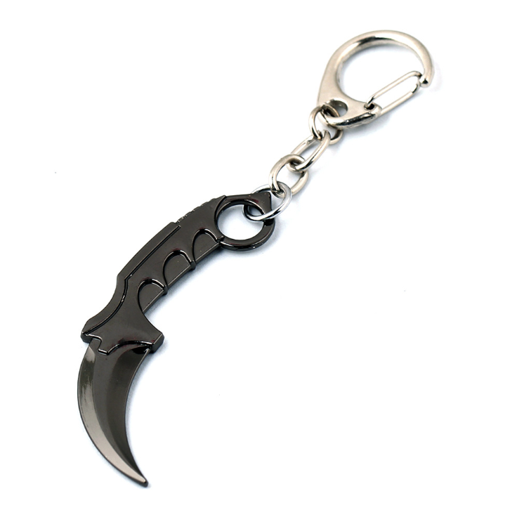 CS Counter Strike Karambit Game M9 Knife cs Claw Knife Alloy Model Keychain Wholesale