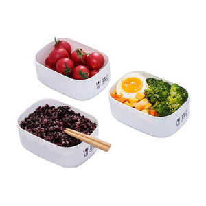 Fresh Keeping Box Frozen Vegetable Rice Fruit Separate Kitchen Tools Microwave Heating Rice Packing Box