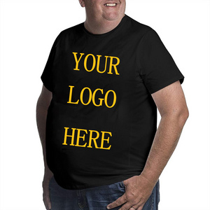 10XL Plus Size First Class Quality Cotton Custom Logo Men Printing Custom T Shirt Printing Plain Oversized T Shirt