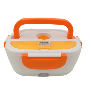 Portable Electric Heating Lunch Box electric usb heating food warmer with spoon