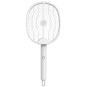 Household Electric Mosquito Swatter Racket 2 in 1 Uv Light Mosquito Trap Folding Rechargeable Fly Mosquito Killer Lamp