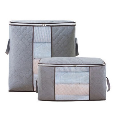 Clothes Storage Bag Organizer  Foldable Blanket Storage Bags Storage Containers for Organizing Bedroom Closet Clothing Comforter