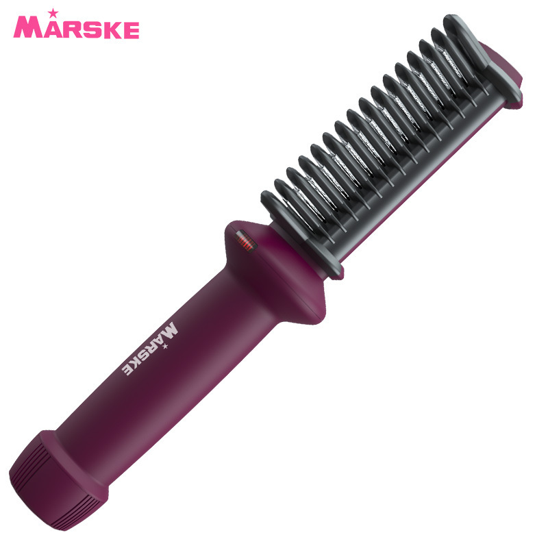 MARSKE Home Use Professional Fast Ceramic Cheap Portable Flat Iron Styling Tools Volume Curling Hair Straightener for women