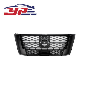 YOUPEI Front Bumper Grille Mesh Matte Black Grille For Nissan Navara 2021