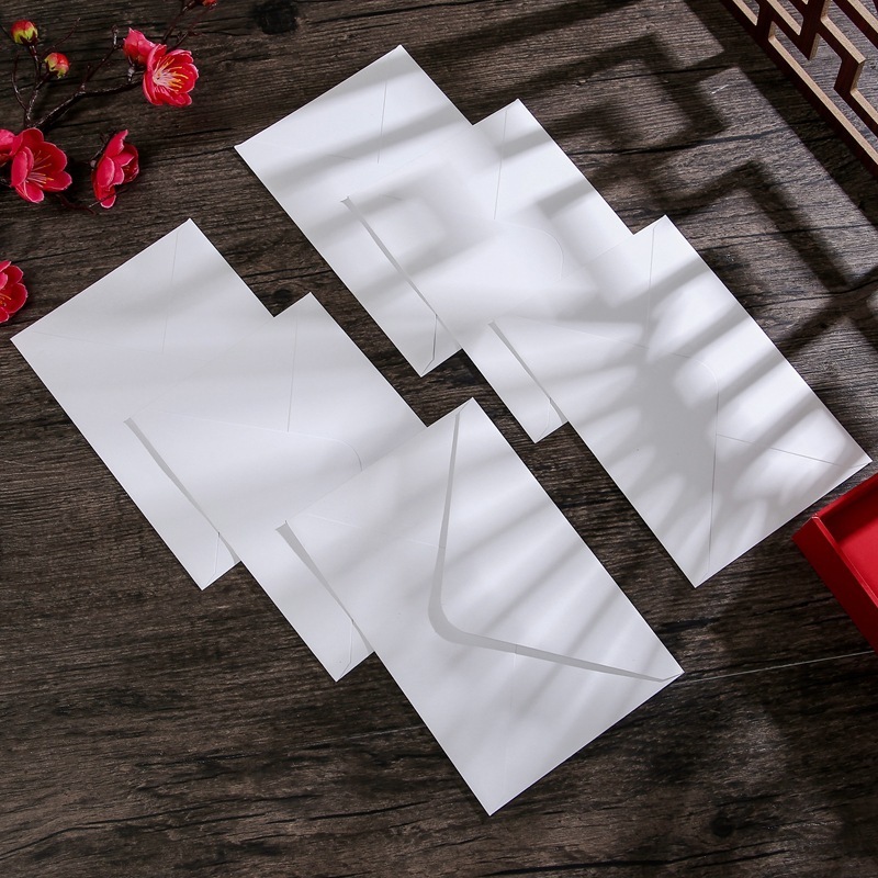 Solid color envelope customizable greeting card card storage custom paper envelopes with glue