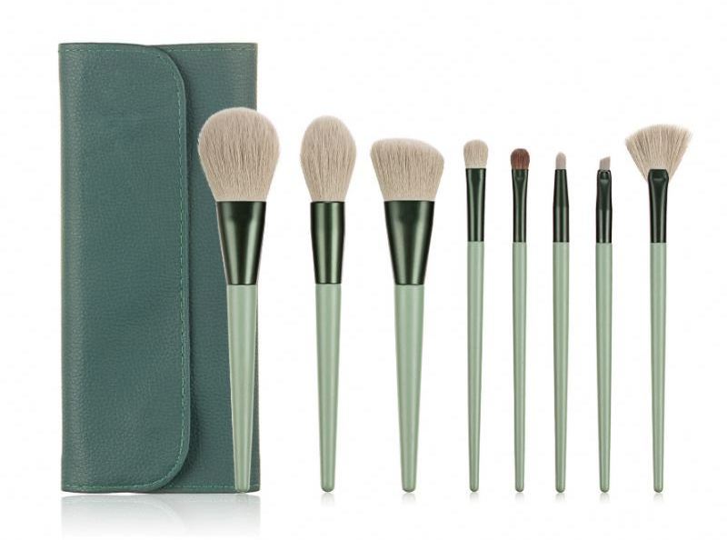 Profession 8Pcs High Quality  Makeup Brush Set Foundation Powder Eyeshadow  Cosmetic Make up Brushes Kit