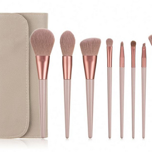 Profession 8Pcs High Quality  Makeup Brush Set Foundation Powder Eyeshadow  Cosmetic Make up Brushes Kit