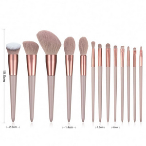 Profession 13Pcs High Quality quick-drying  Makeup Brush Set Foundation  loose Powder eye   Eyeshadow  Cosmetic Brushes Kit