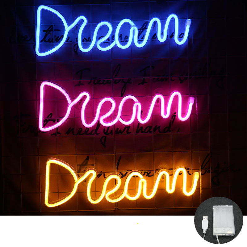 Valentine's Day Wedding Decoration LED Light Heart Shape Acrylic Wall Mount Custom Neon Sign Decoration