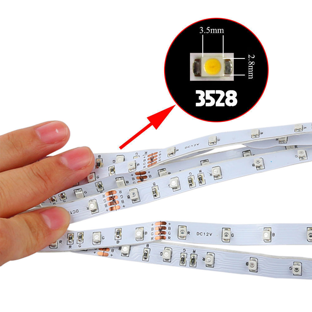 High quality 5M 2835 smart remote control 12V flexible RGB waterproof SMD multifunctional led rgb strip light