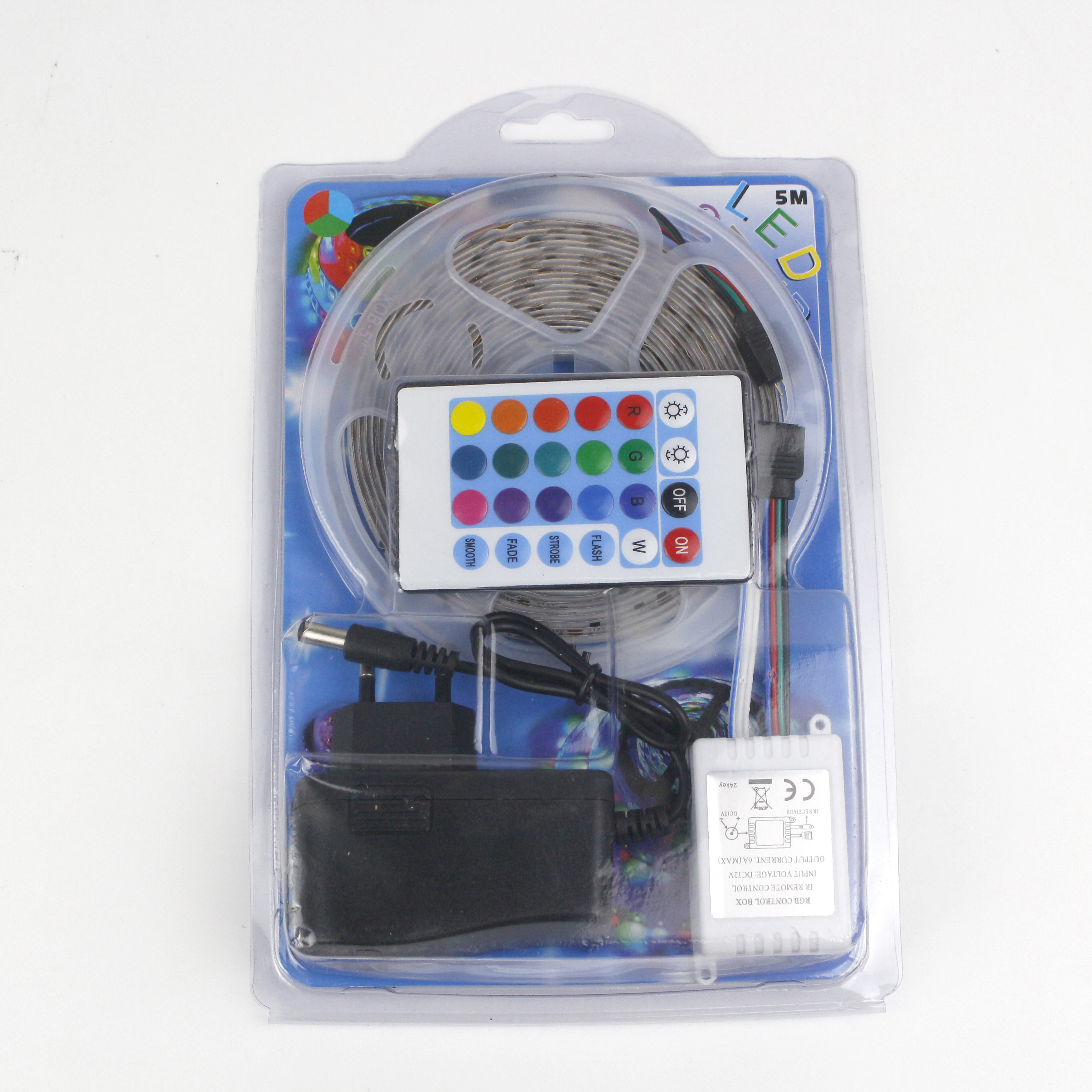 High quality 5M 2835 smart remote control 12V flexible RGB waterproof SMD multifunctional led rgb strip light