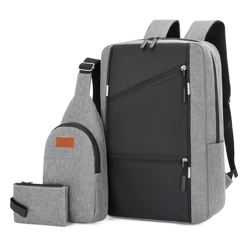 Wholesale 2023 New Polyester Fiber Usb Smart Business Travel Laptop Backpack With Security Lock