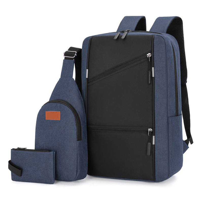 Wholesale 2023 New Polyester Fiber Usb Smart Business Travel Laptop Backpack With Security Lock