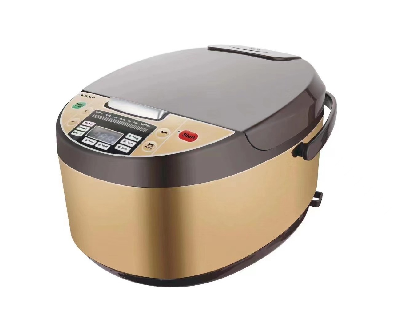 FAIRLADY Hot Sale 5L Smart Multi-function Automatic Electric Digital Keep Warm Rice Cooker