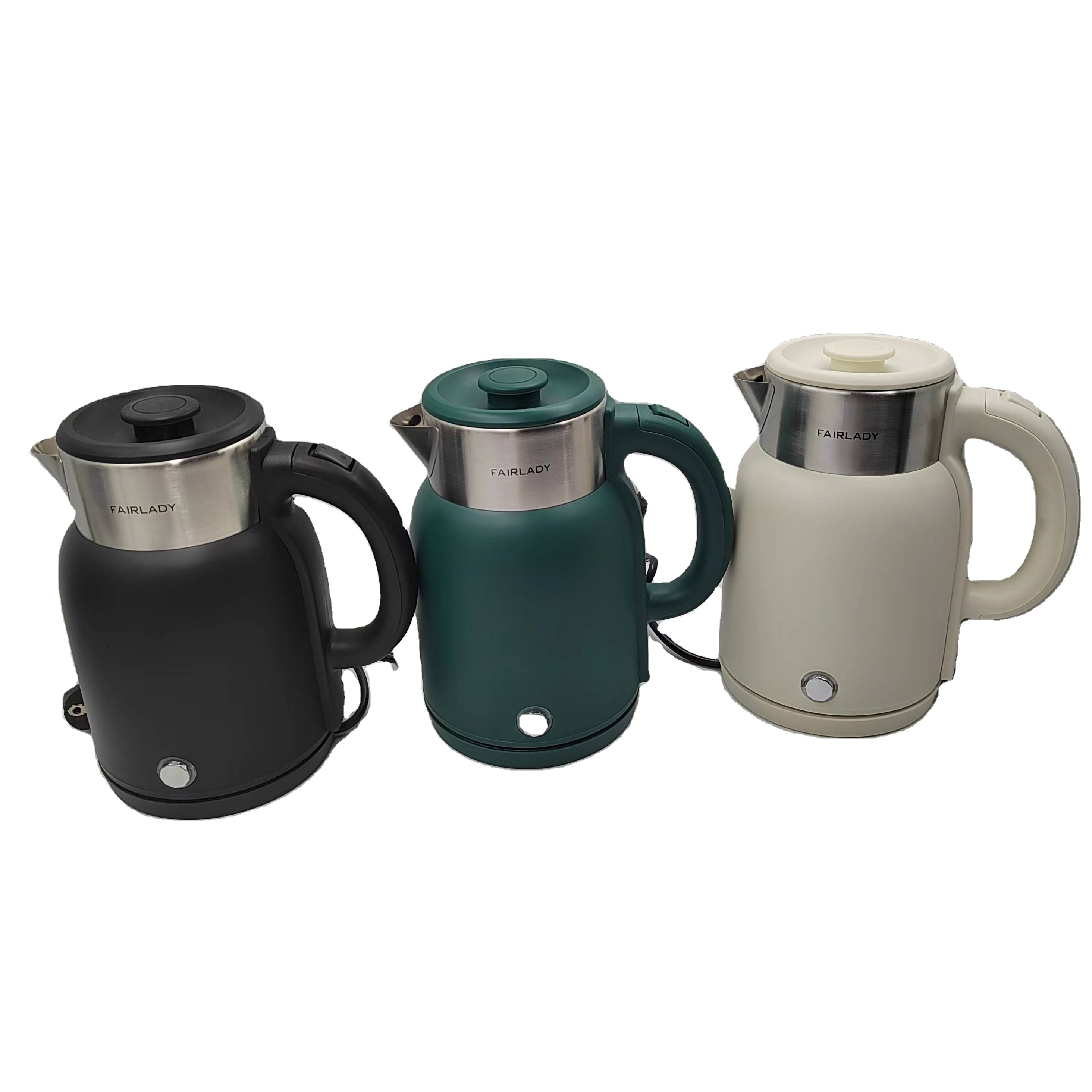 FAIRLADY  Household integrated kettle mini electric kettle Double stainless steel small kettle