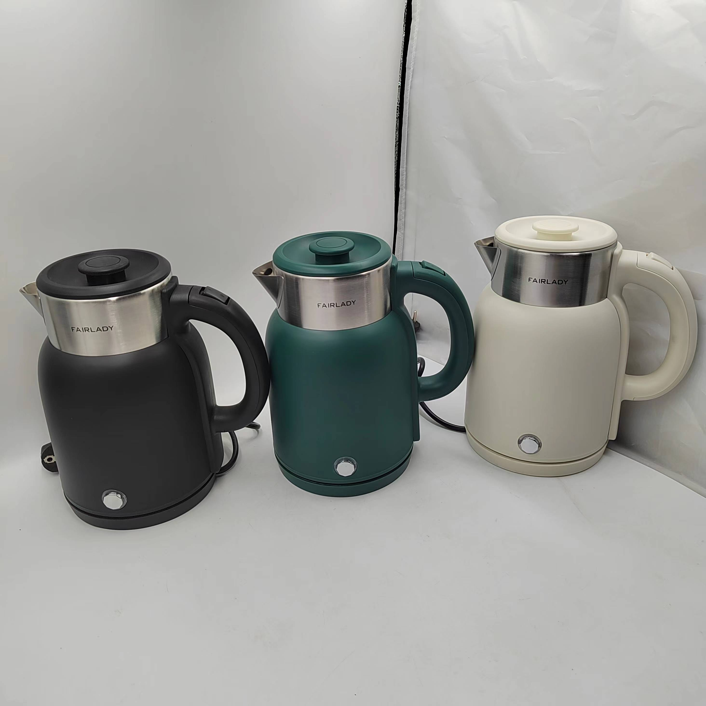 FAIRLADY  Household integrated kettle mini electric kettle Double stainless steel small kettle