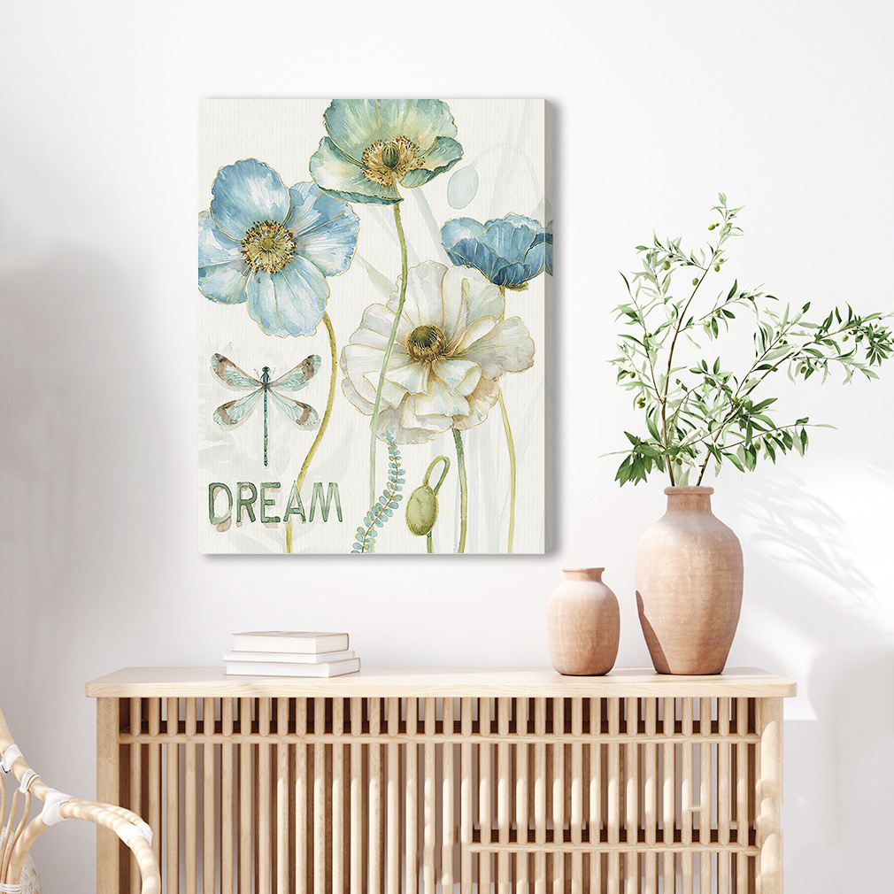 Modern Abstract Floral Pictures Paintings Canvas Prints Wall Art Paintings for Wholesale Custom Home Decor