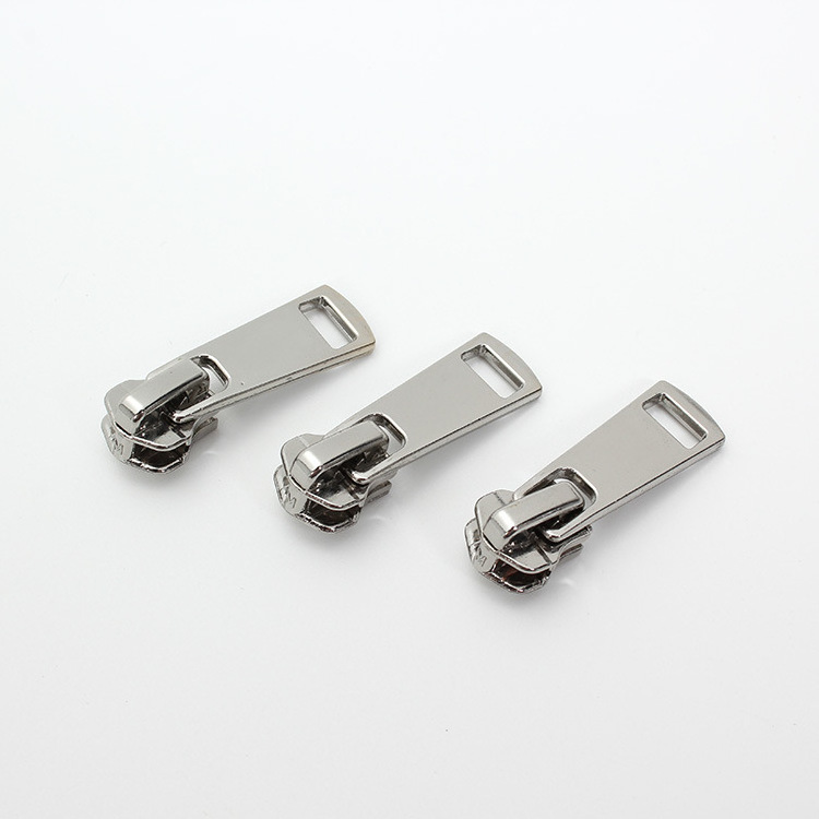 Zipper suppliers direct sale nickle free 5# slider pant zipper slider in stock for luggage