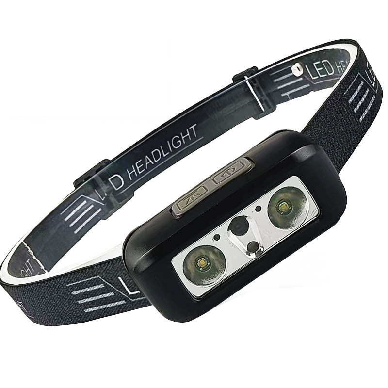 Headlight Strong Light Ultra Bright Head Mounted Lighting Touch Light Led Flashlight Torch