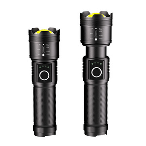 Flashlight Wholesale Outdoor Rechargeable Led Spotlight Multi Function Lighting Emergency Flashlight