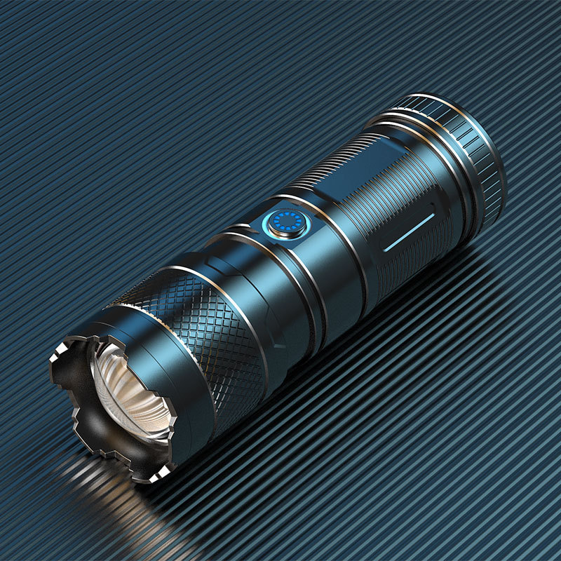 New Multifunctional Outdoor Long Life Rechargeable Long Range Large White Laser Flashlight