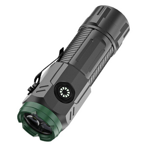 Wholesale Outdoor Strong Light Portable Mini 3 Eye Type C Rechargeable Small Flashlight