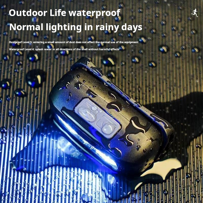 Headlight Strong Light Ultra Bright Head Mounted Lighting Touch Light Led Flashlight Torch