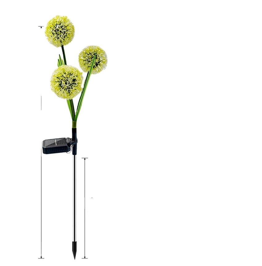 New Solar Dandelion Lamp Outdoor Garden Lawn Solar Lamp Simulated Flower Courtyard Solar Lights