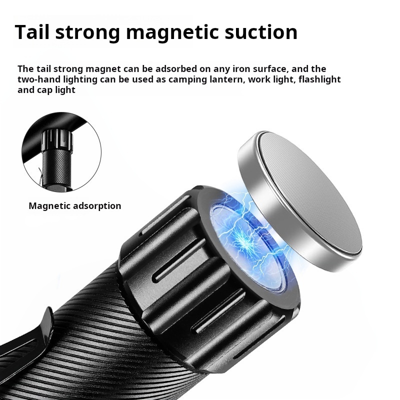 New Strong Light Flashlight Super Bright Mini Portable Small Outdoor Waterproof Led Flashlight