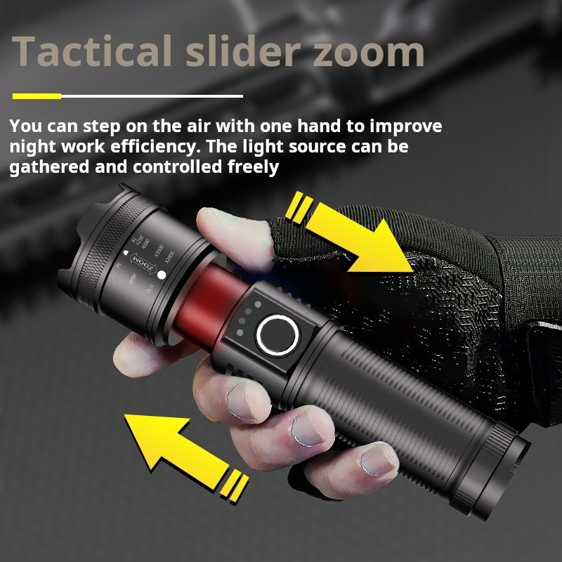 Flashlight Wholesale Outdoor Rechargeable Led Spotlight Multi Function ...