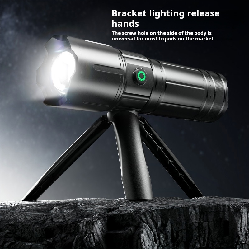 Strong Light Long Range Flashlight Ultra Bright Rechargeable White Laser Outdoor Flashlights